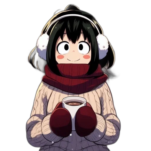 mask, face, jacket, hat transparent PNG cut-out