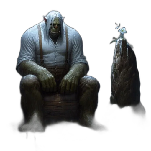 creature, concept art, fantasy art, comic book art transparent PNG cut-out