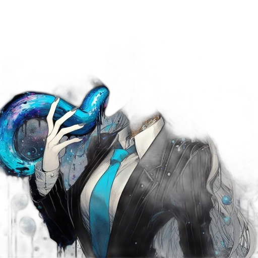 mask, staff, creature, robot transparent PNG cut-out