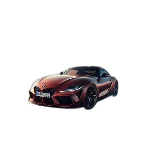 car, 3d render, photorealistic, concept art transparent PNG cut-out