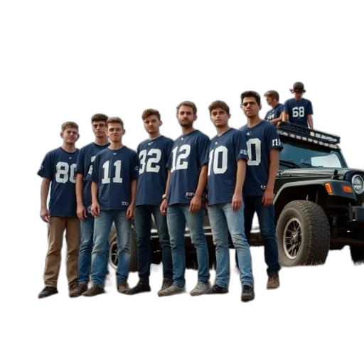 car, robot, group, young transparent PNG cut-out
