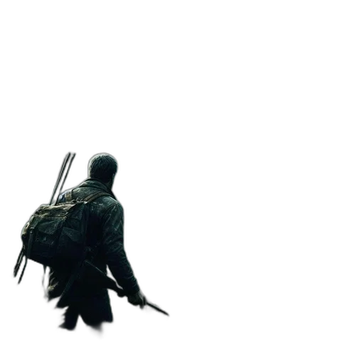 jacket, umbrella, weapon, sword transparent PNG cut-out
