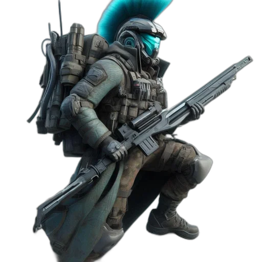 weapon, robot, staff, dragon transparent PNG cut-out