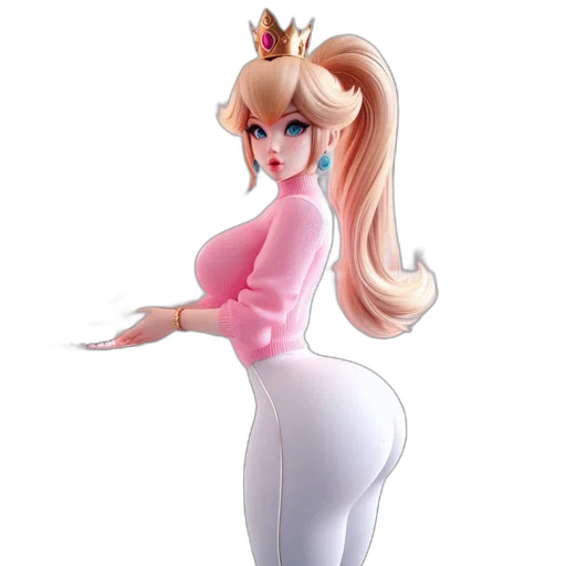 dress, crown, staff, concept art transparent PNG cut-out