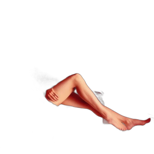 shoes, hair, dress, staff transparent PNG cut-out