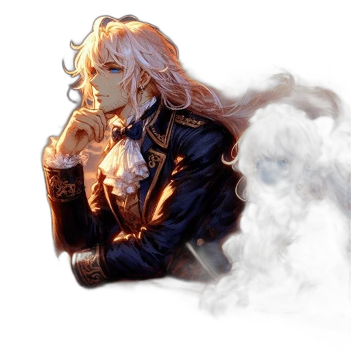 jacket, dragon, weapon, sword transparent PNG cut-out