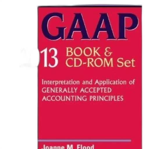 cover, gaap, 2013, book transparent PNG cut-out