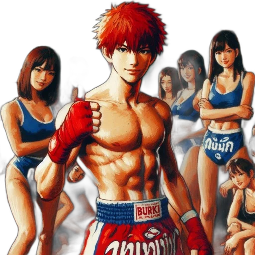 anime, concept art, photorealistic, pixel art transparent PNG cut-out