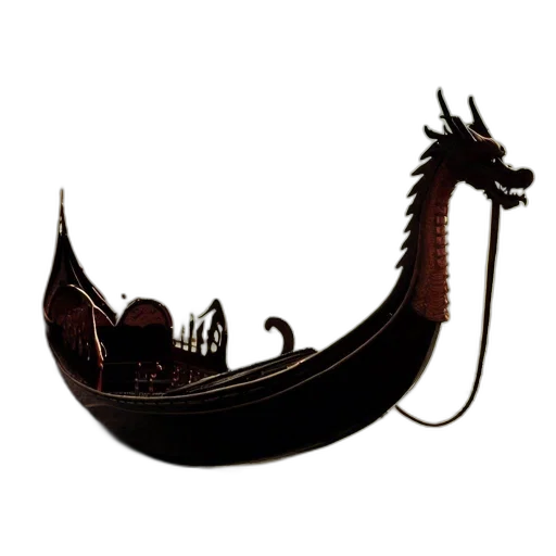 dragon, staff, crown, sword transparent PNG cut-out