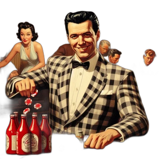 jacket, food, concept art, man transparent PNG cut-out
