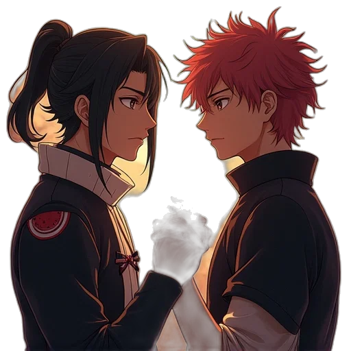 crown, jacket, mask, staff transparent PNG cut-out