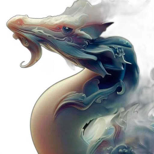 dragon, mask, creature, face transparent PNG cut-out