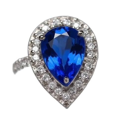 jewelry, crown, blue, sterling transparent PNG cut-out