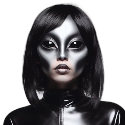 mask, face, creature, robot transparent PNG cut-out