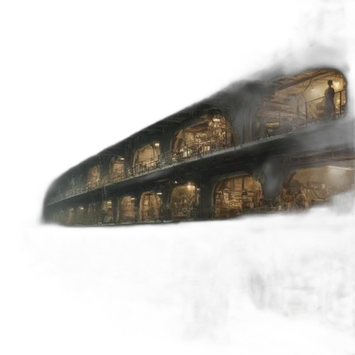building, mask, weapon, car transparent PNG cut-out