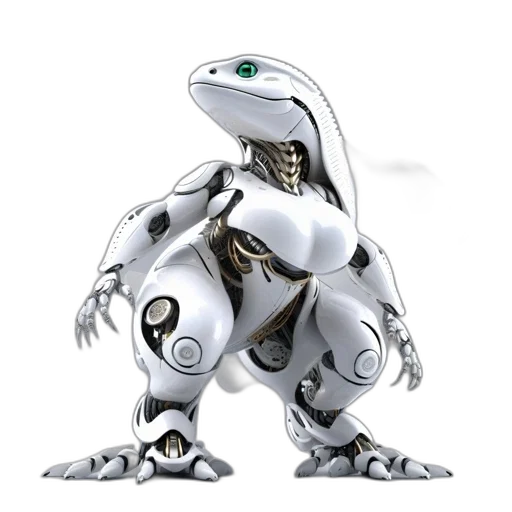 robot, dragon, creature, animal transparent PNG cut-out