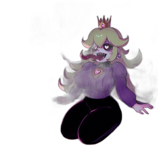 crown, creature, staff, mask transparent PNG cut-out