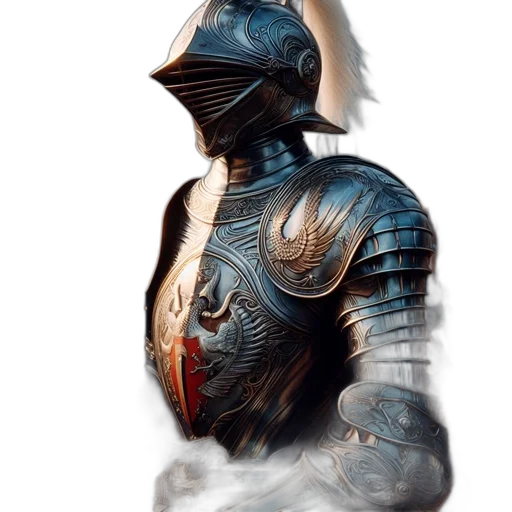 dragon, mask, sword, robot transparent PNG cut-out