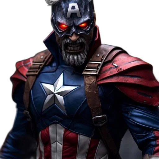 mask, comic book art, concept art, 3d render transparent PNG cut-out