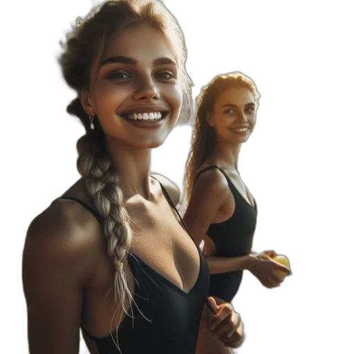 face, jewelry, dress, concept art transparent PNG cut-out