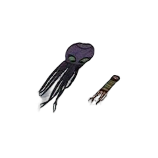 staff, weapon, hair, creature transparent PNG cut-out