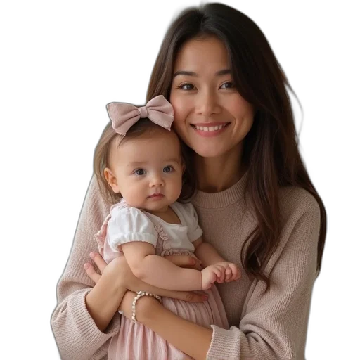 photorealistic, best, mom, ever transparent PNG cut-out