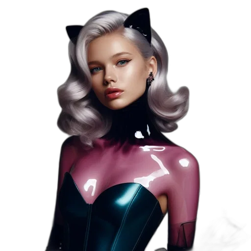 dress, face, robot, animal transparent PNG cut-out
