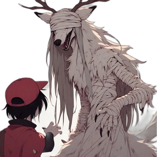 creature, mask, animal, dress transparent PNG cut-out