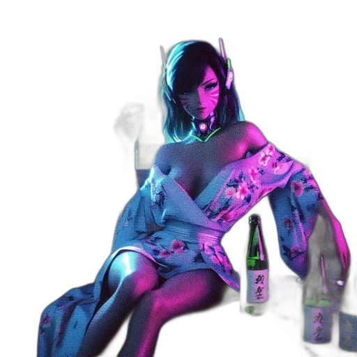 dress, robot, bottle, jacket transparent PNG cut-out