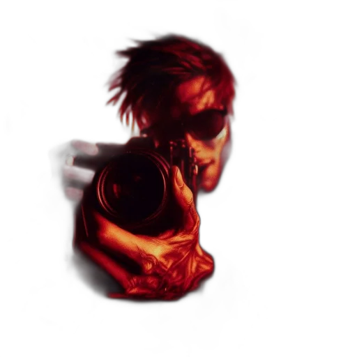 mask, creature, face, weapon transparent PNG cut-out