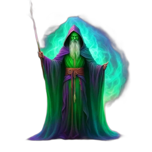staff, sword, mask, fantasy art transparent PNG cut-out