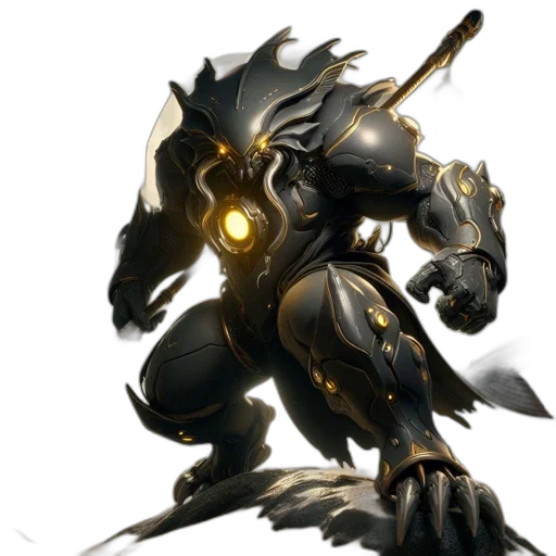 robot, dragon, weapon, creature transparent PNG cut-out