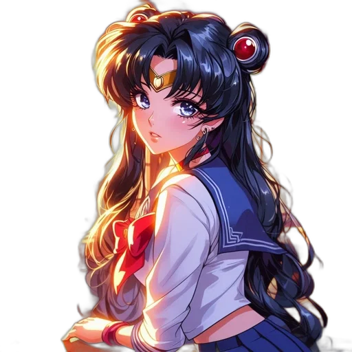 staff, crown, weapon, anime transparent PNG cut-out