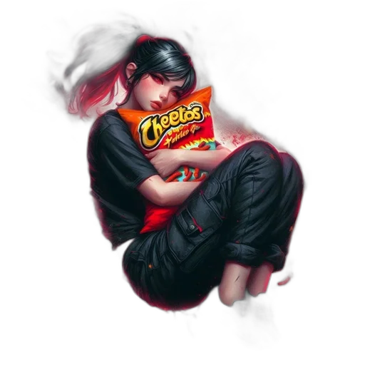 food, comic book art, photorealistic, concept art transparent PNG cut-out