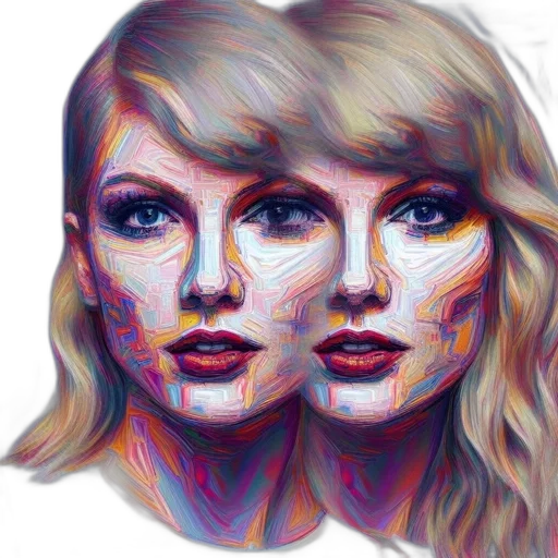 face, mask, watercolor, photorealistic transparent PNG cut-out