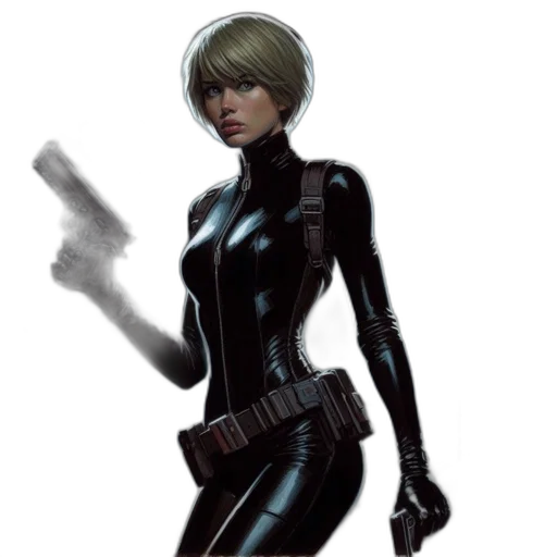 weapon, robot, jacket, concept art transparent PNG cut-out