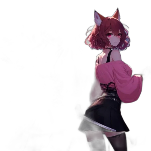 staff, dress, creature, mask transparent PNG cut-out