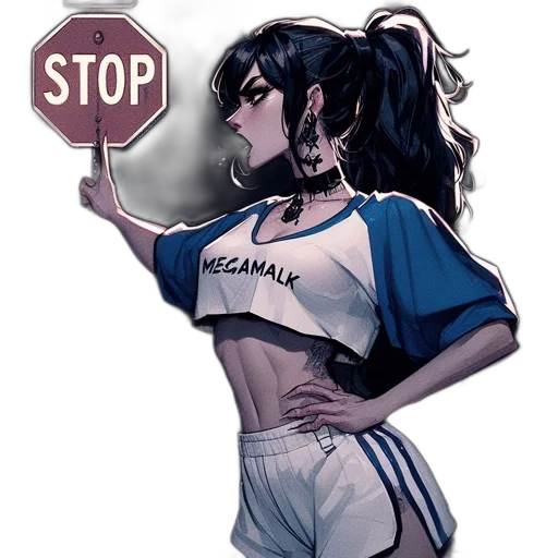 concept art, comic book art, vaporwave, pixel art transparent PNG cut-out