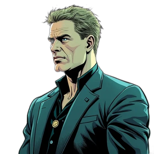 jacket, comic book art, concept art, cartoon transparent PNG cut-out