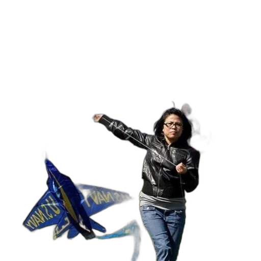 jacket, staff, weapon, umbrella transparent PNG cut-out