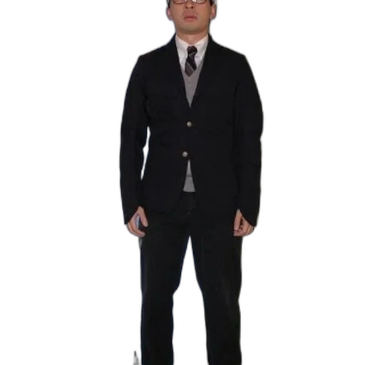 jacket, staff, 3d render, concept art transparent PNG cut-out