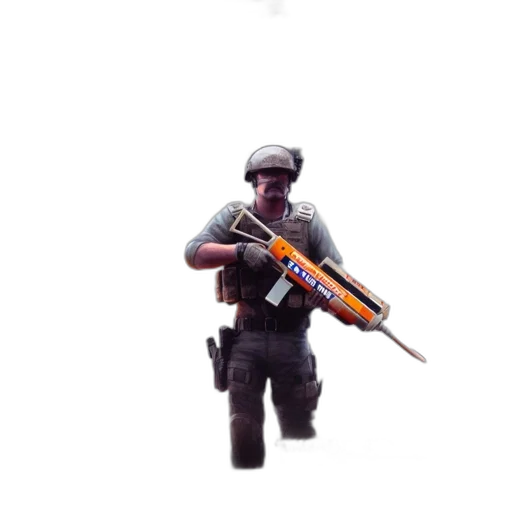 weapon, staff, robot, sword transparent PNG cut-out