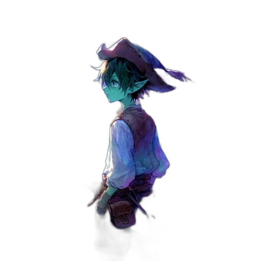 hat, staff, mask, weapon transparent PNG cut-out