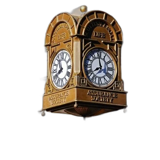 jewelry, 3d render, clock, side transparent PNG cut-out