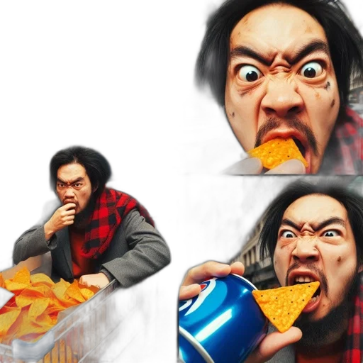 food, face, creature, mask transparent PNG cut-out