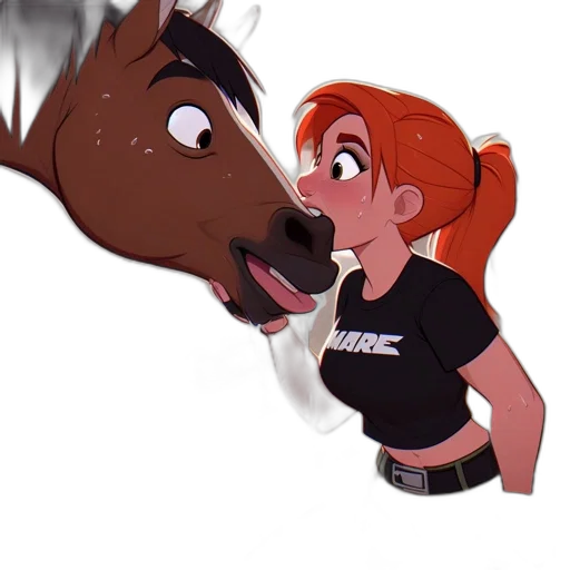 animal, creature, staff, cartoon transparent PNG cut-out