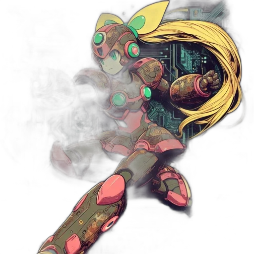 robot, weapon, mask, concept art transparent PNG cut-out