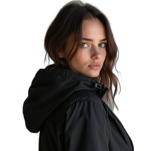 jacket, face, staff, dress transparent PNG cut-out