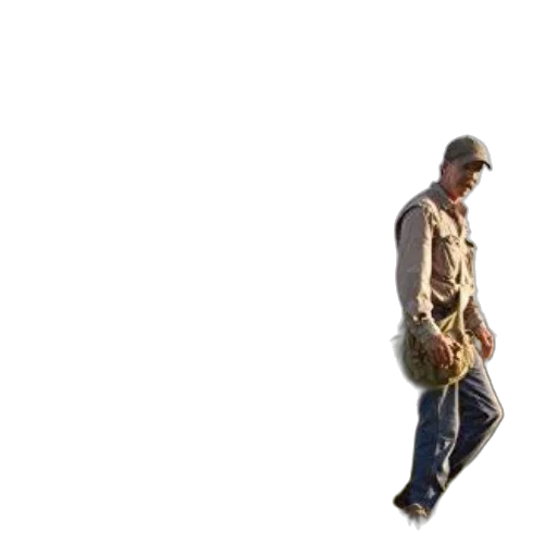 staff, hat, weapon, jacket transparent PNG cut-out