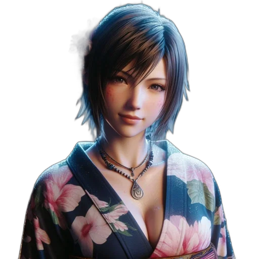 dress, face, staff, jewelry transparent PNG cut-out